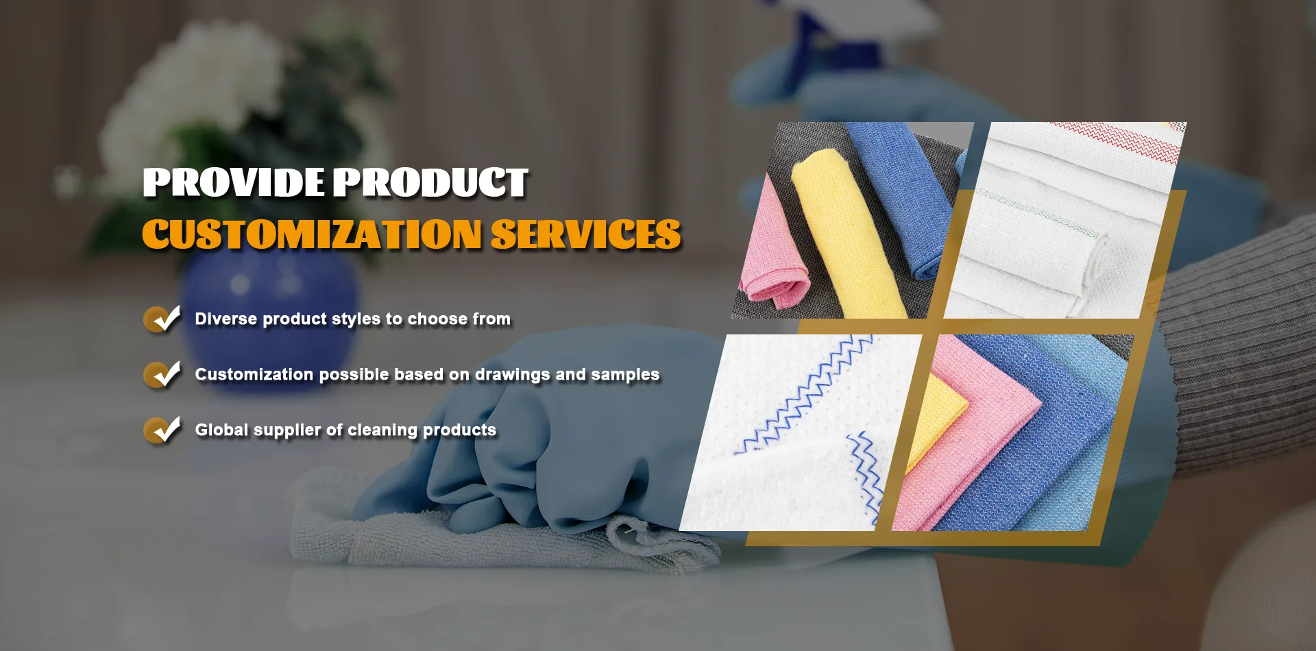 Proporcionar servicios de personalización de productos.